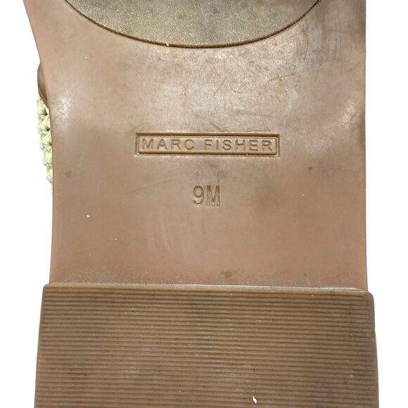 Marc Fisher Hazia Womens Slip On Buckle Slide Sandals size 9 M - Picture 5 of 5